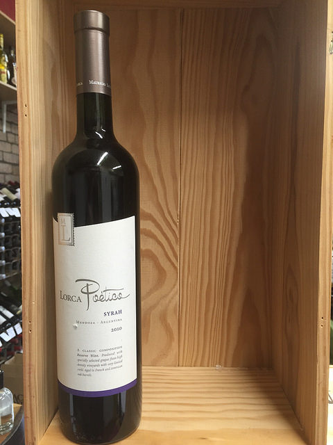 Lorca Poetico SYRAH Lorca Poetico SYRAH