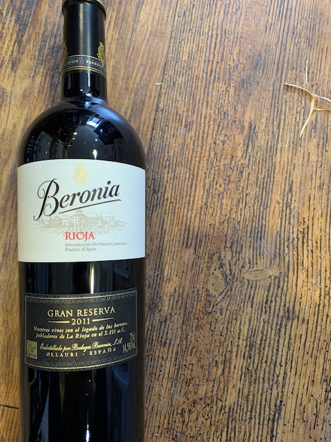Beronia Rioja GRAN RESERVA Beronia Rioja GRAN RESERVA