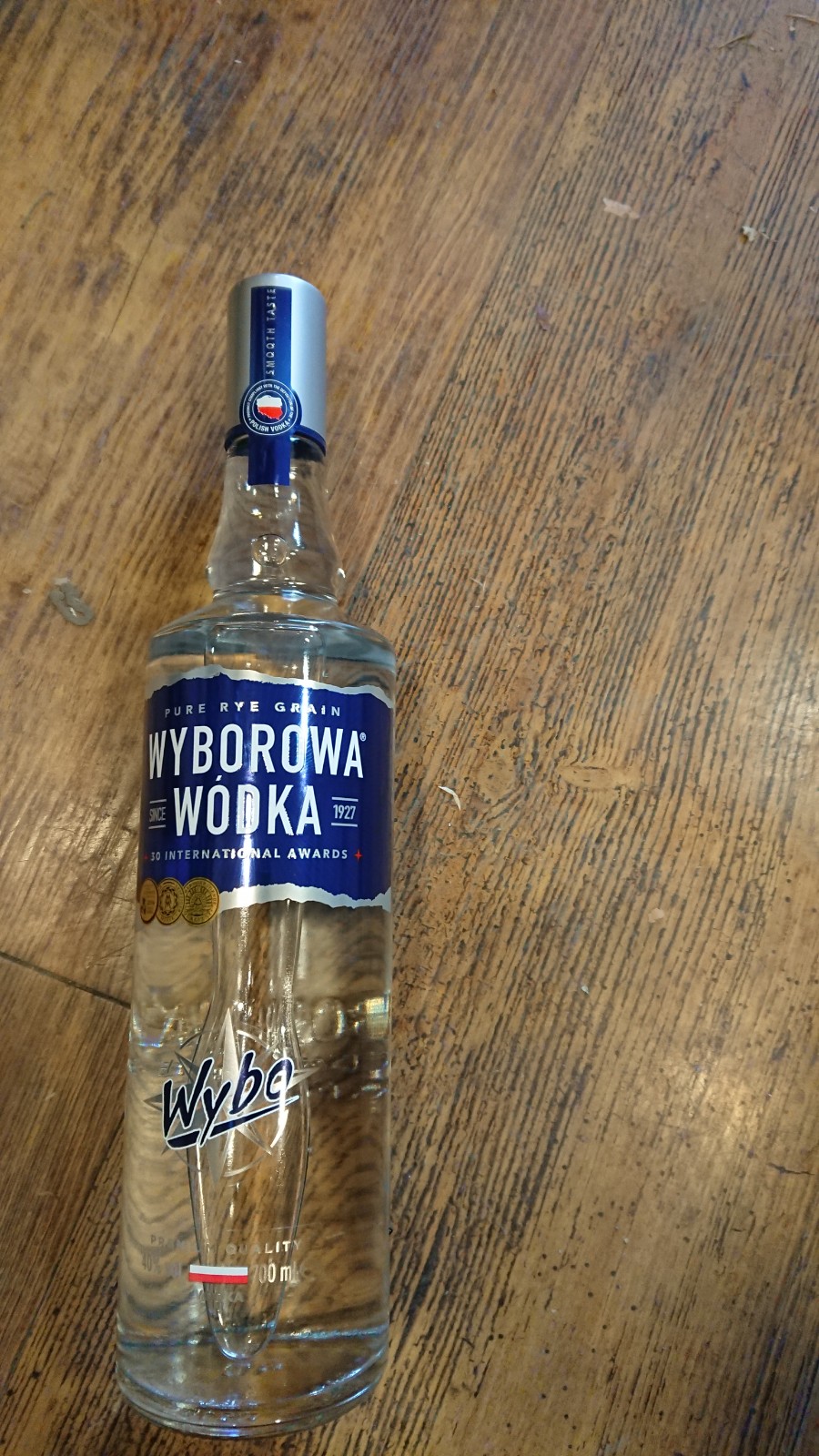 WYBOROWA  Vodka BLUE