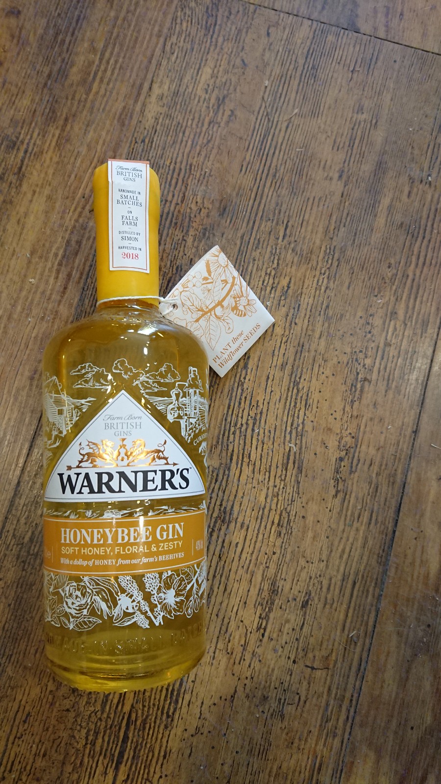 Warner Edwards HONEYBEE Gin