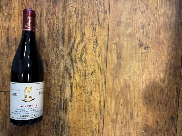 Bertrand Ambroise 2022 BOURGOGNE Pinot Noir VV