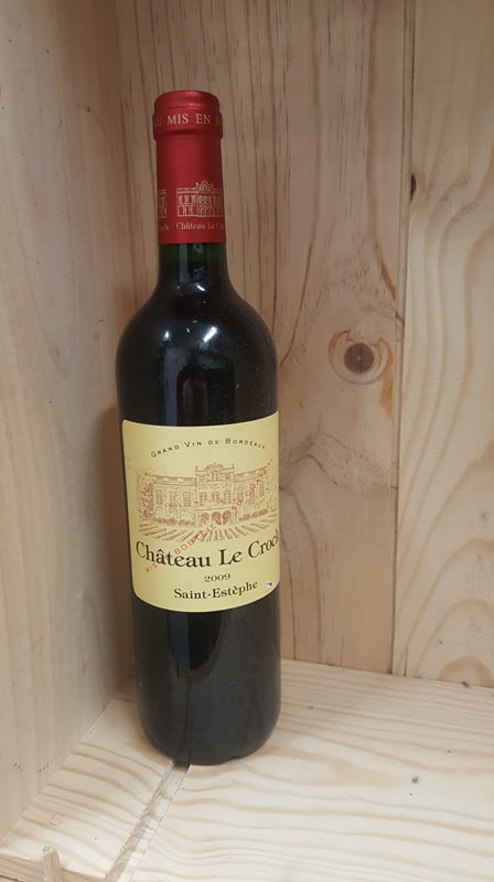 Chateau LE CROCK St Estephe 2009 Chateau LE CROCK St Estephe 2009