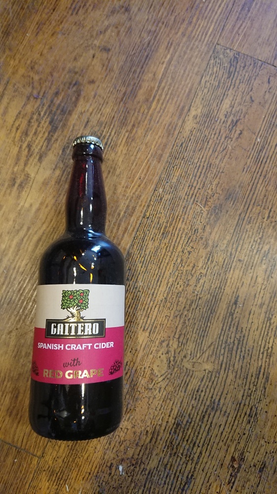 El Gaitero RED GRAPE Cider 500ml 4%