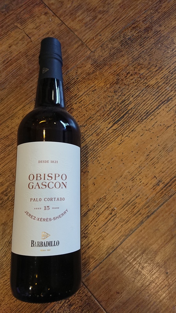 Antonio Barbadillo Obispo Gascon Palo Cortado NV