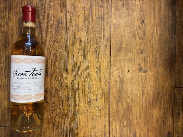 Oscar Tobia BLANCO Reserva Rioja 2016