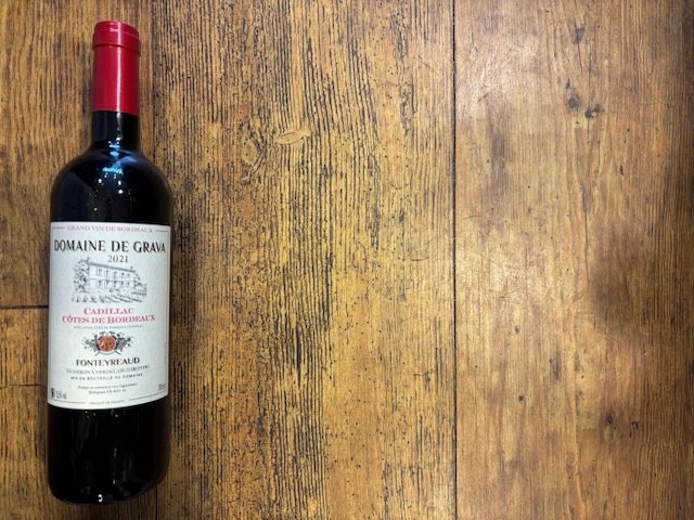 Domaine de Grava Cadillac Bordeaux ROUGE 2021