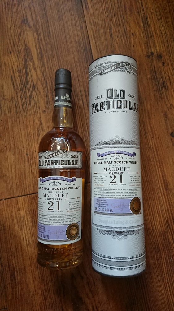 Old Particular MACDUFF 15 YR 2008