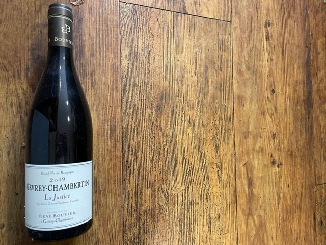 Domaine Ren Bouvier GEVREY CHAMBERTIN La Justice 2019