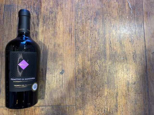 Vigneti Del Salento 'Zolla' PRIMITIVO di MANDURIA 2022