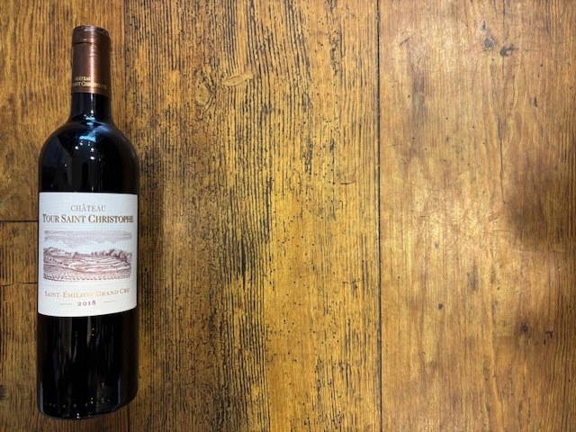 Chateau Tour Saint Christopher St Emilion Grand Cru 2018