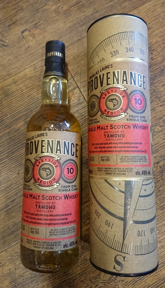 Provenance TAMDHU 8 YR, Sherry Matured 2014